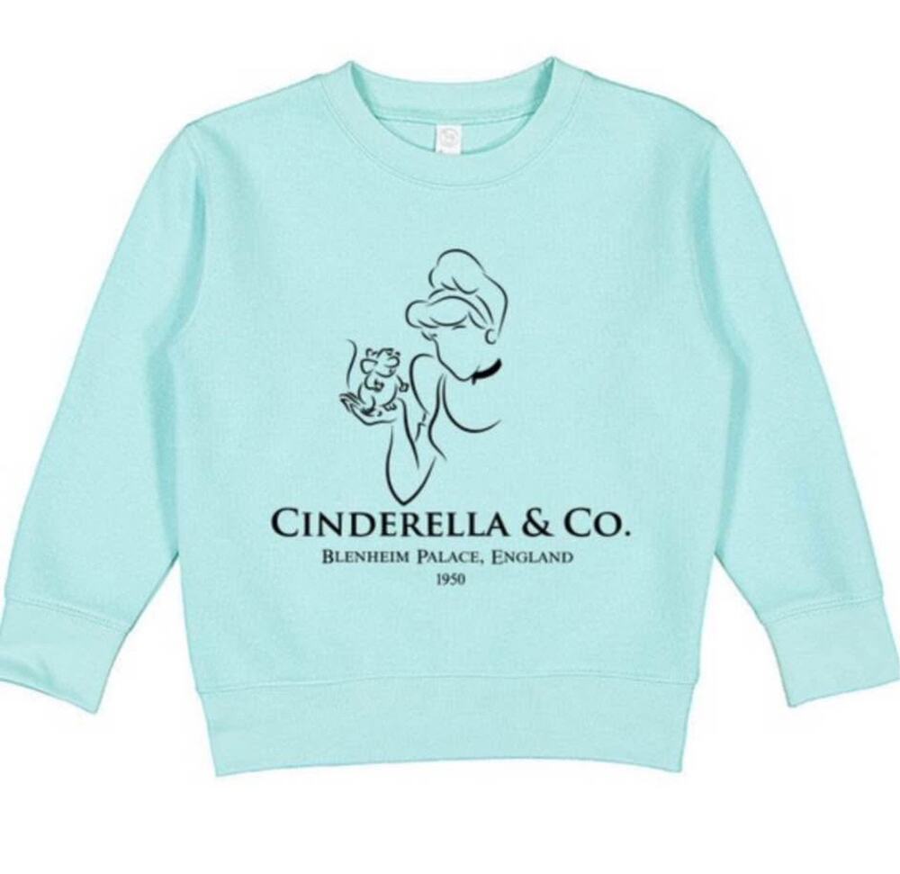 Cinderella & Co Crewneck Girl’s Size 3T